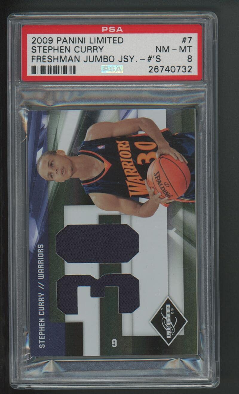 Panini Limited Basketball Stephen Curry 直筆サインカード Auto